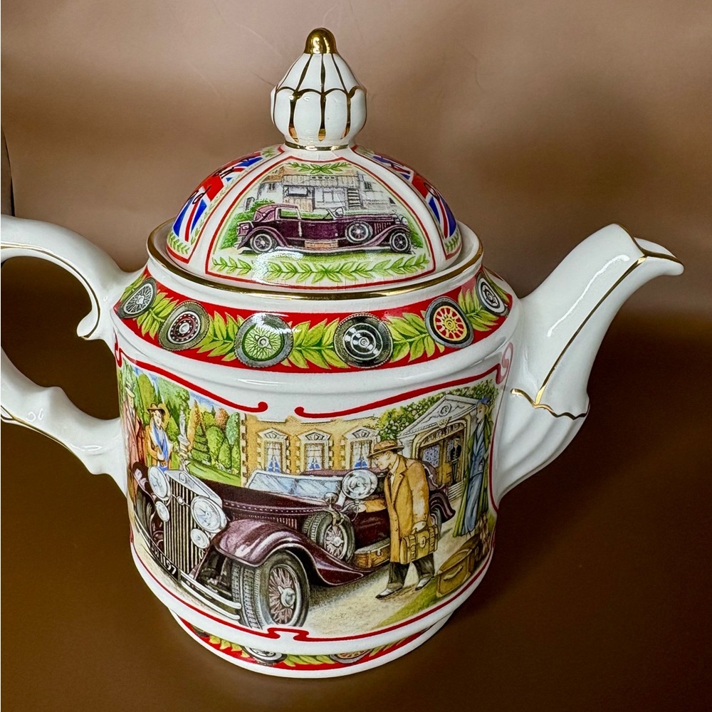 James Sadler Travel Teapot - collector’s item - “the Open Road”